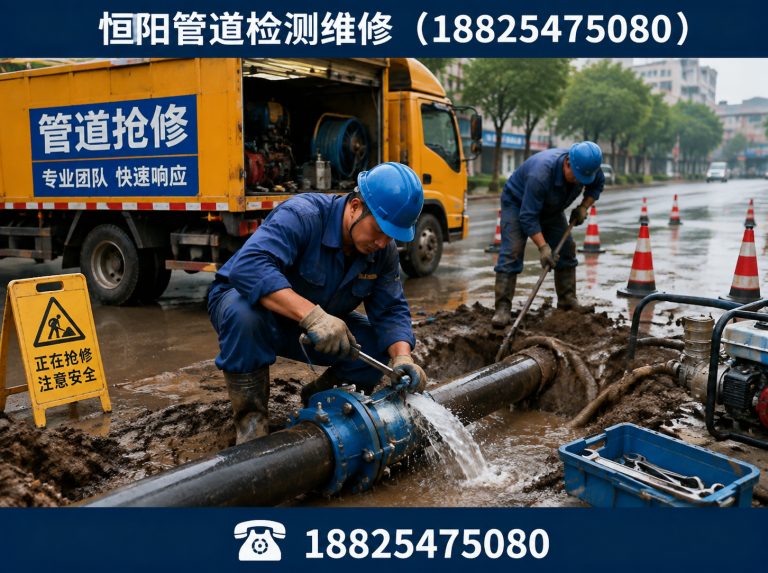 龙门县恒阳管道检测维修展示图